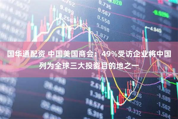国华通配资 中国美国商会：49%受访企业将中国列为全球三大投资目的地之一